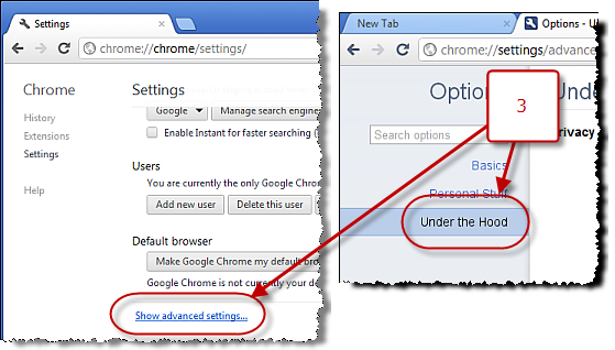 disable pop up blocker chrome mac