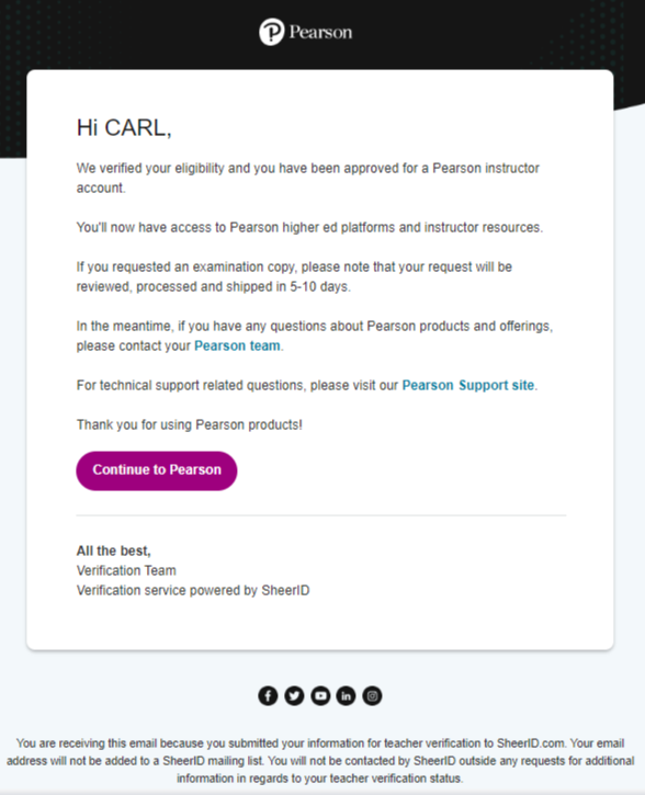 How educator verification works