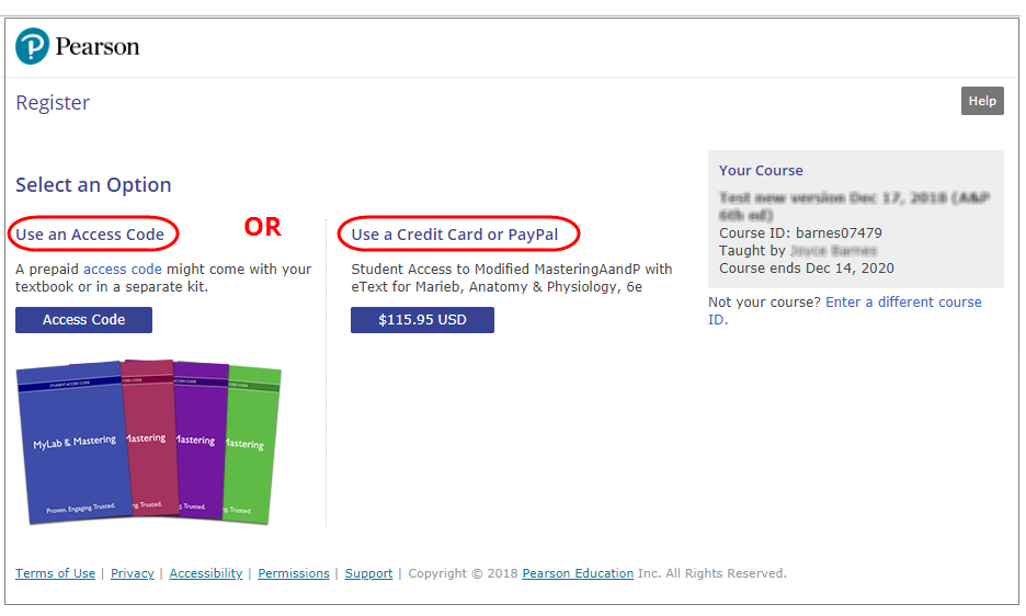 Pearson MyLab Math hotsell Access Code