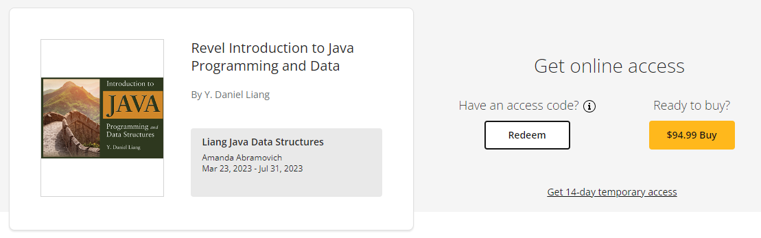 Revel K-12: Student expecting to enroll using institutional license ...