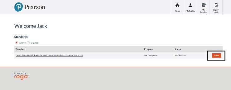 End-point Assessment: Rogo - Accessing the EPA Knowledge Test