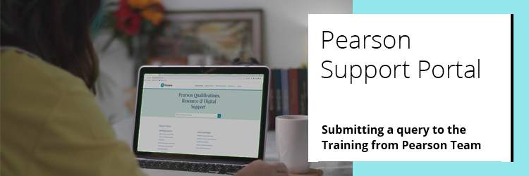 Submitting a query to the Training from Pearson Team.png