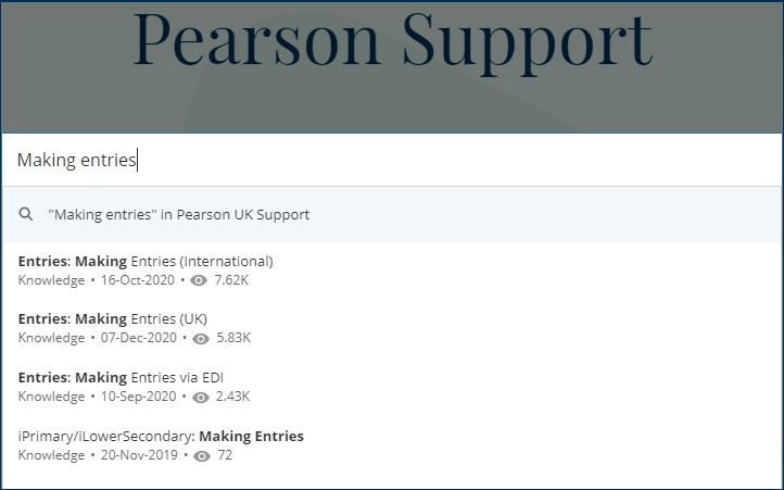 how to view assignments on pearson