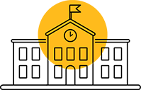 Pictogram-RGB-Orange_School building medium.png