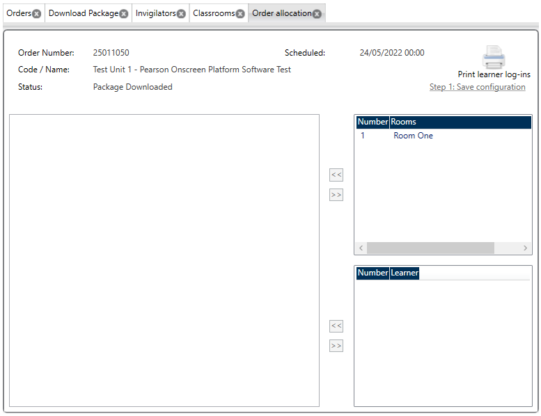 Active bookings with date range