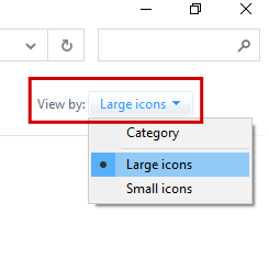 large icons