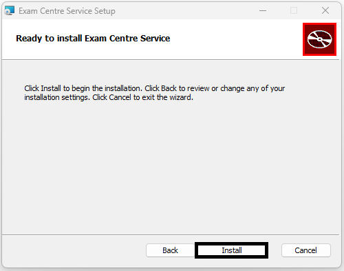 Setup Wizard screen 6