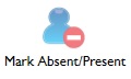 Mark Absent Present button