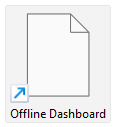 Offline Dashboard desktop shortcut