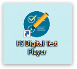 FS Digital Test Player desktop icon