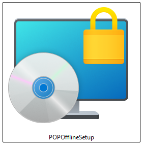 POPOfflineSetup installer icon