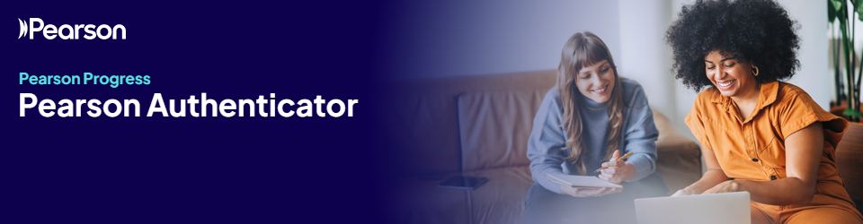 Pearson Authenticator App Guide Banner